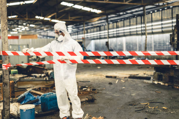 Professional Crime Scene Cleanup technician working in Greenwood, MO